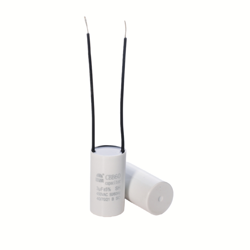 CBB60 AC Motor Capacitor with wires