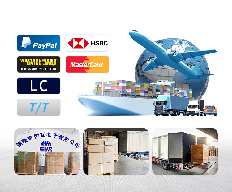 Capacitor Payment and Shipping