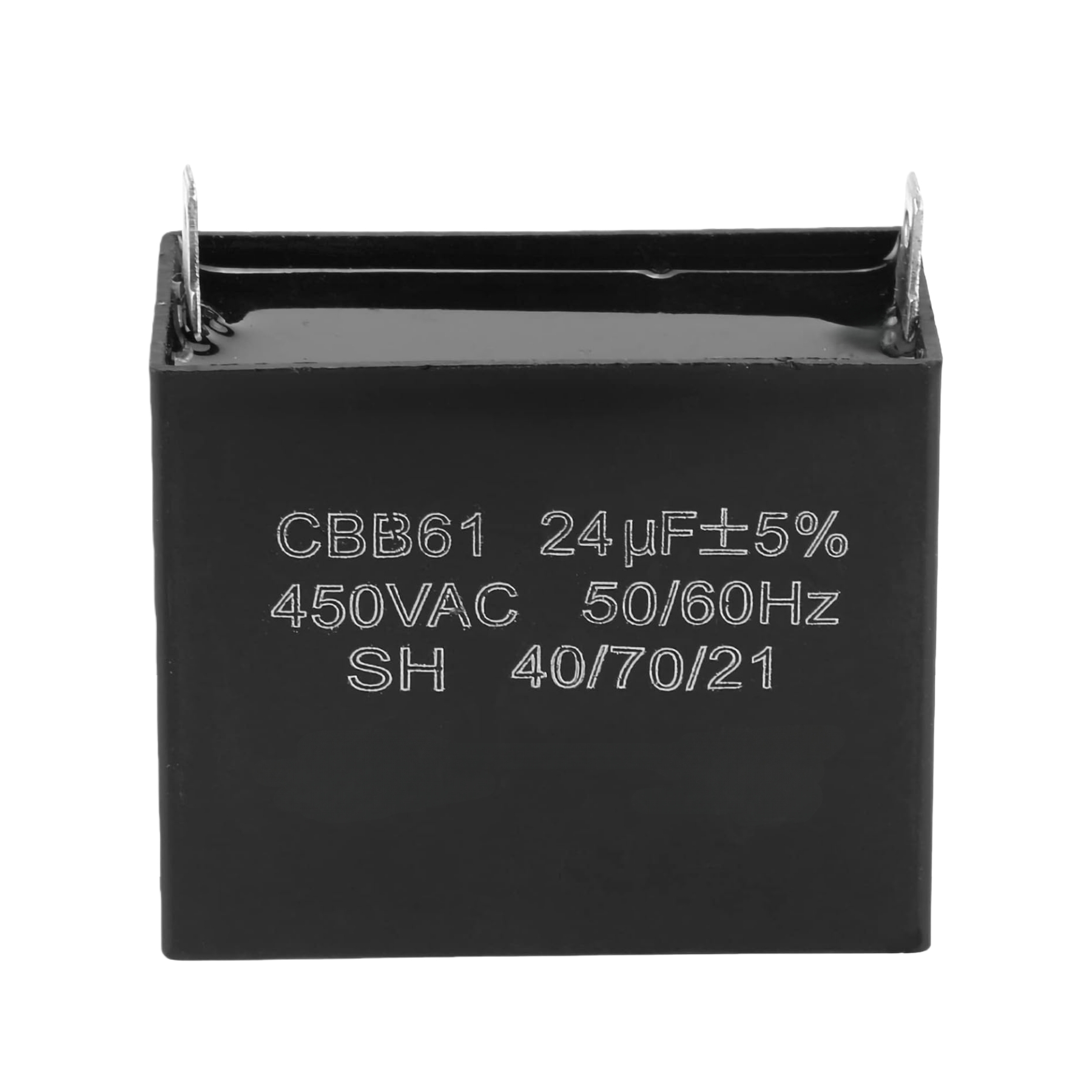CBB61 air conditioner fan motor run capacitor 450VAC